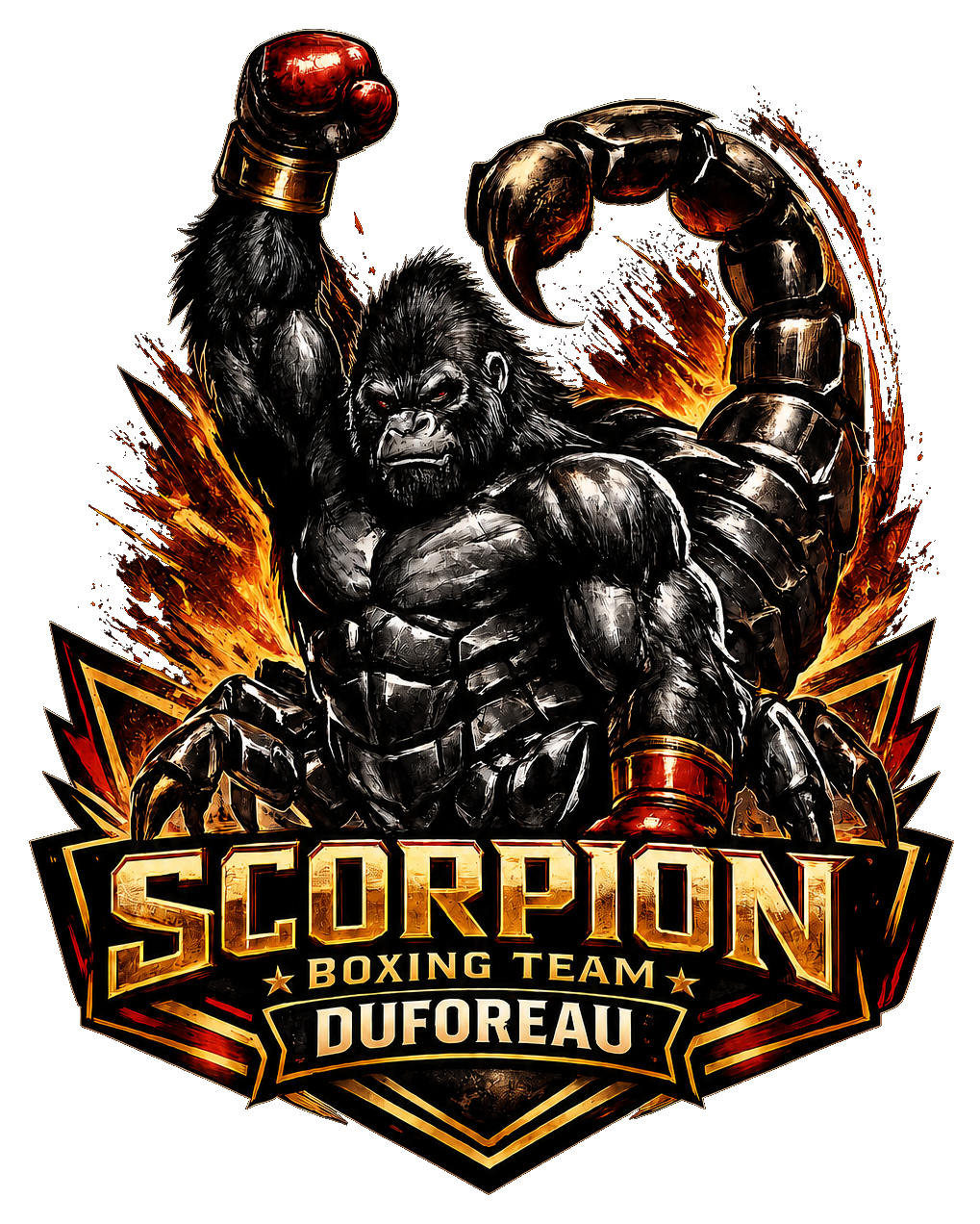 Logo du Scorpion Boxing Team Duforeau