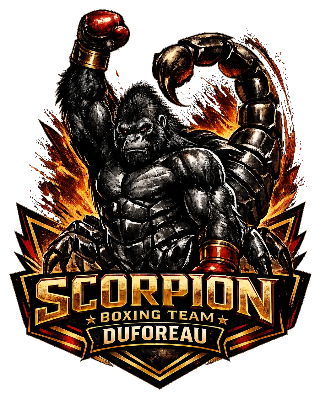 Logo du Scorpion Boxing Team Duforeau