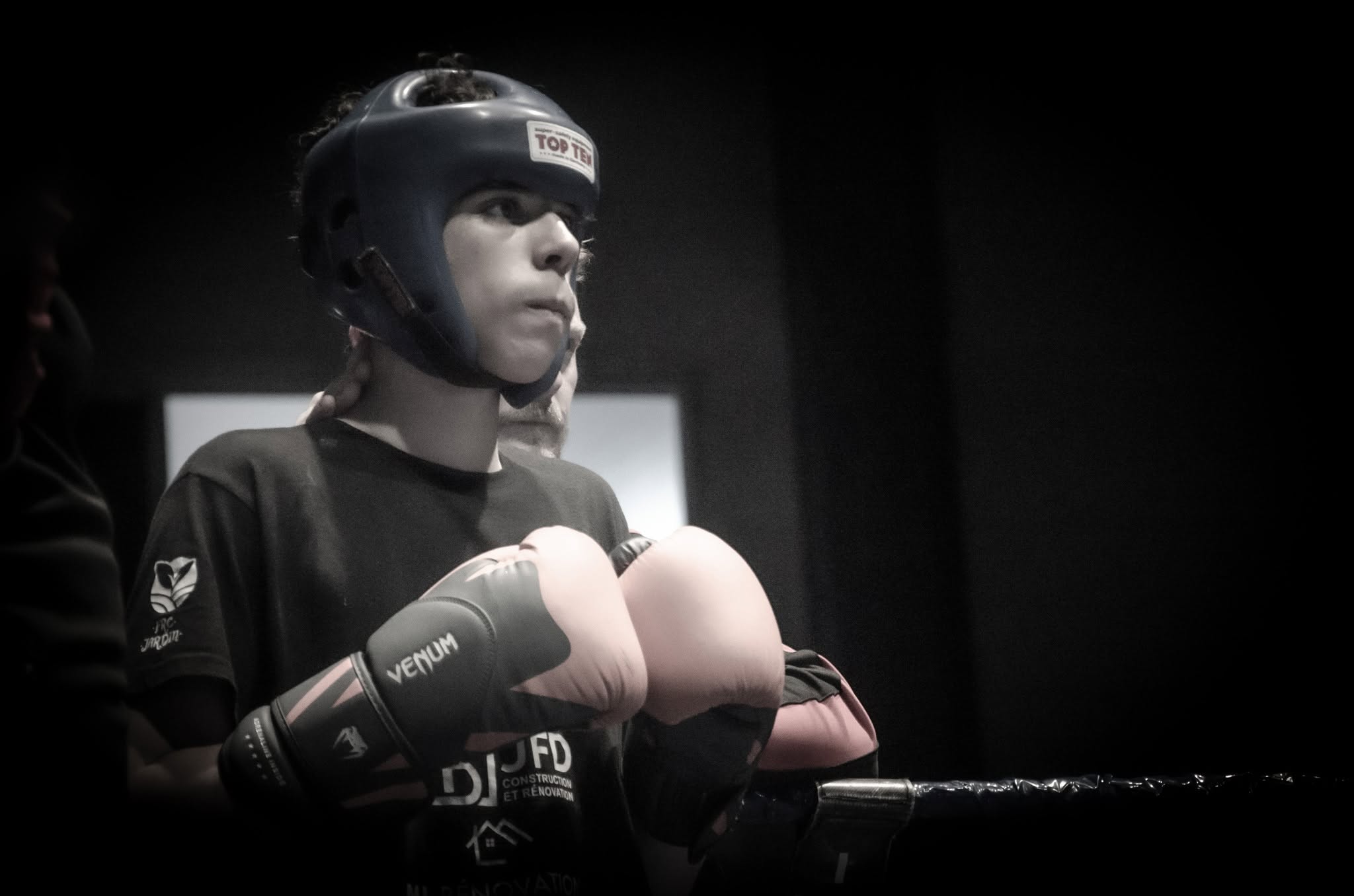 Compétiteur du SBTD avant un combat