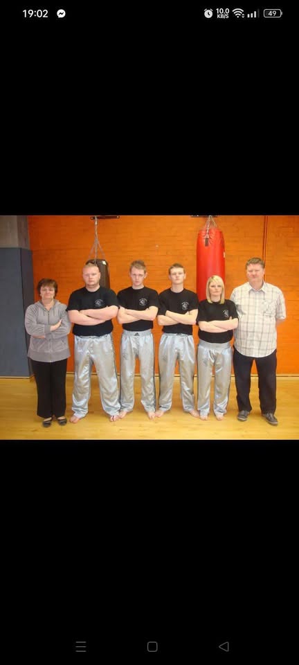 La famille Duforeau dans une salle de sport